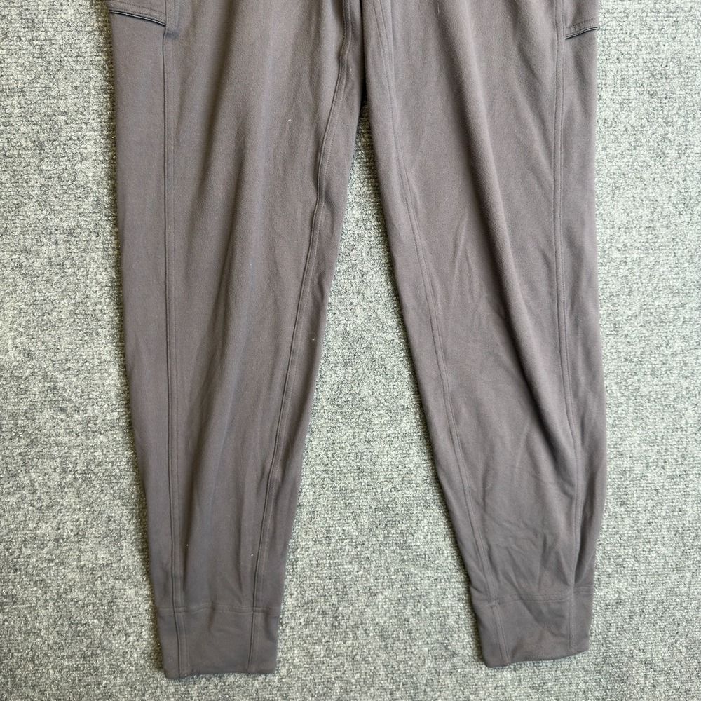 Lululemon Run On Jogger Pants Womens 8 Gray Dark Carbon Tapered Athletic Stretch - Picture 3 of 14